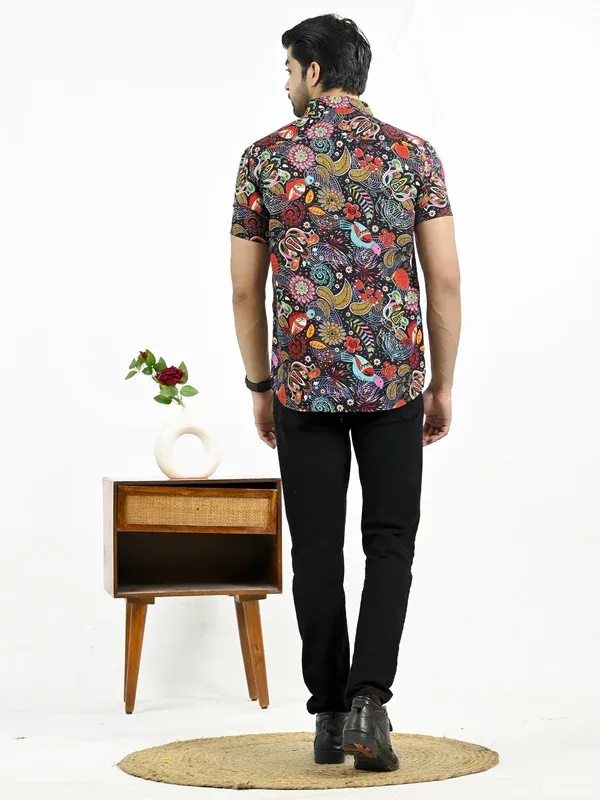 Black_Crepe_Premium_Shirt_For_Men