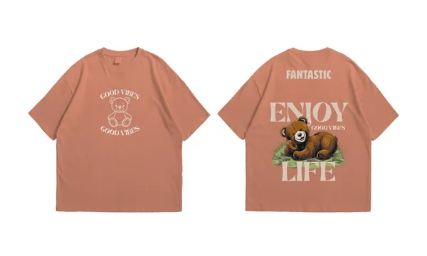 Brown_French_Terry_Premium_Oversized_T-Shirt