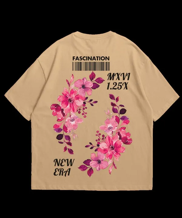 Camel_Beige_French_Terry_Premium_Oversized_T-Shirt