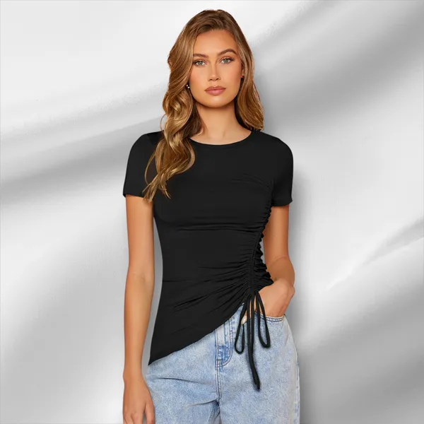 Black_Knit_Fabric_Premium_Top_For_Women_&_Girls