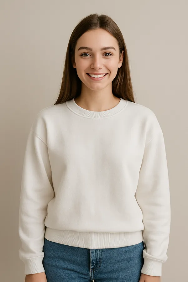 White_Cotton_Fleece_Premium_Sweatshirt_For_Women_&_Girls