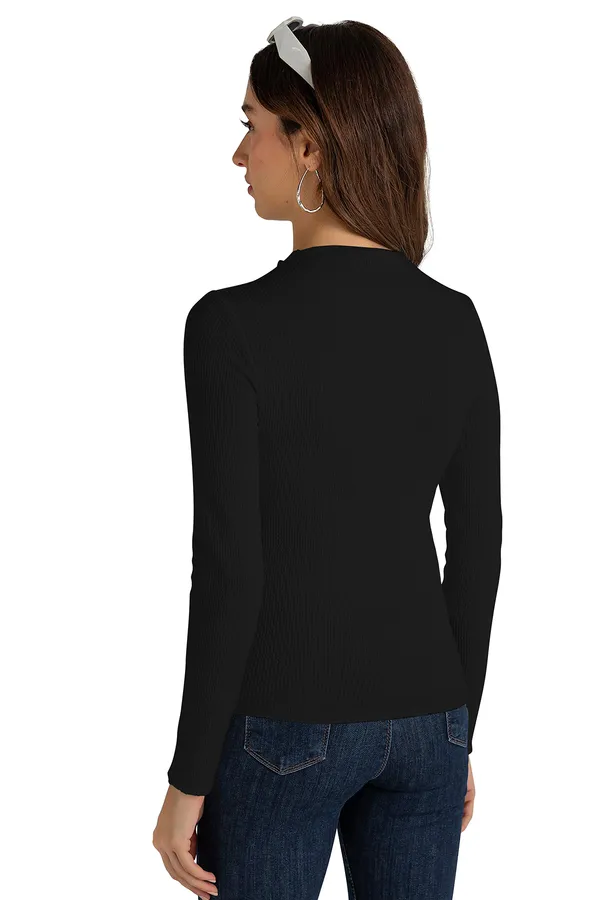 Black_Rib_Cotton_Premium_Full_Sleeve_Top_For_Women_&_Girls