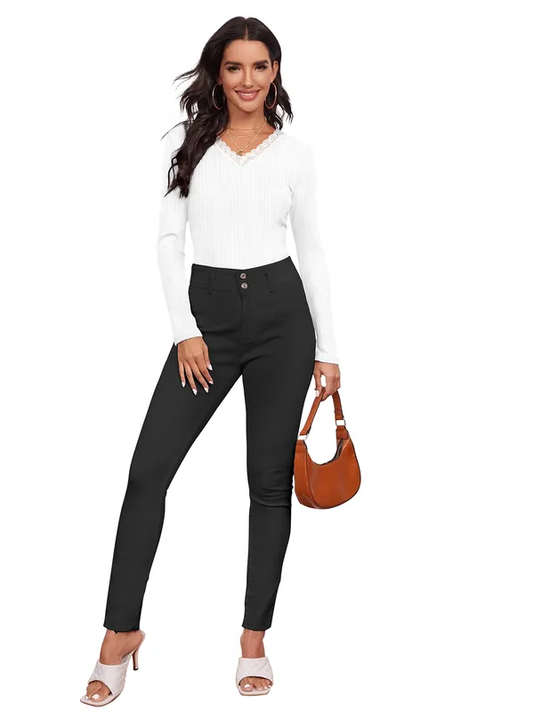 White_Rib_Cotton_Premium_Full_Sleeve_Top_For_Women_&_Girls