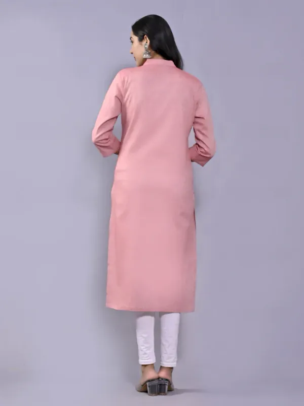 Red_Khadi_Cotton_Premium_Kurti_For_Women_&_Girls