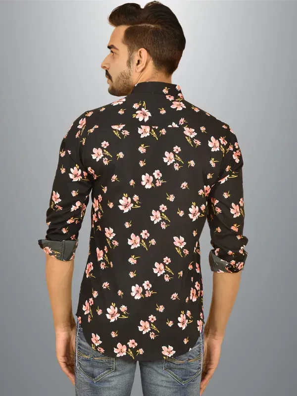 Black_Crepe_Premium_Shirt_For_Men