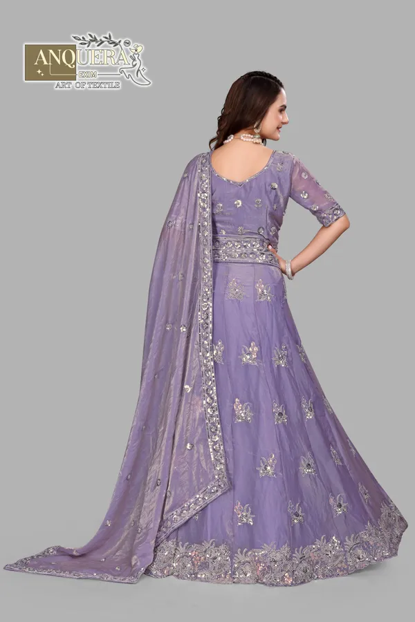Lavender_Ultra_Satin_&_Net_Semi-Stitched_Lehenga_Set_For_Women