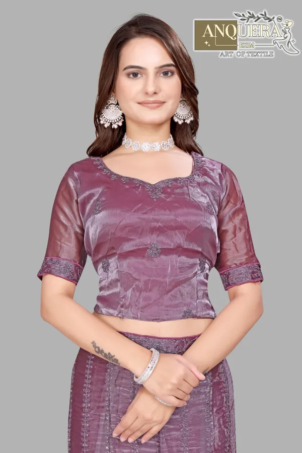 Lavender_Ultra_Satin_&_Net_Semi-Stitched_Lehenga_Set_For_Women