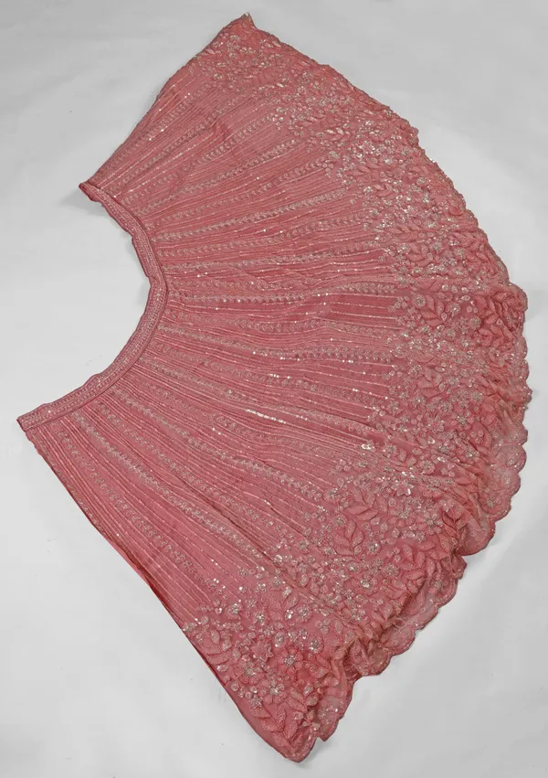 Pink_Ultra_Satin_&_Net_Semi-Stitched_Lehenga_Set_For_Women