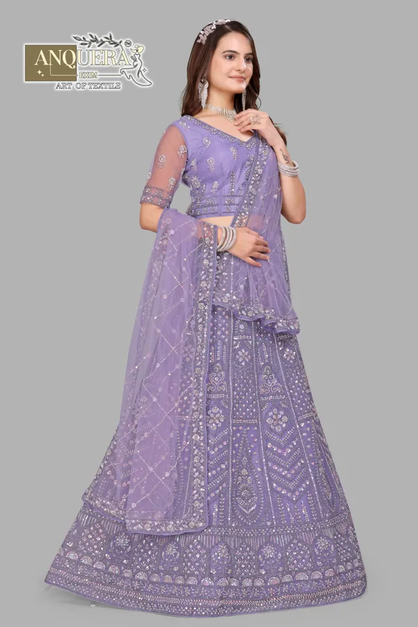 Lavender_Ultra_Satin_&_Net_Semi-Stitched_Lehenga_Set_For_Women