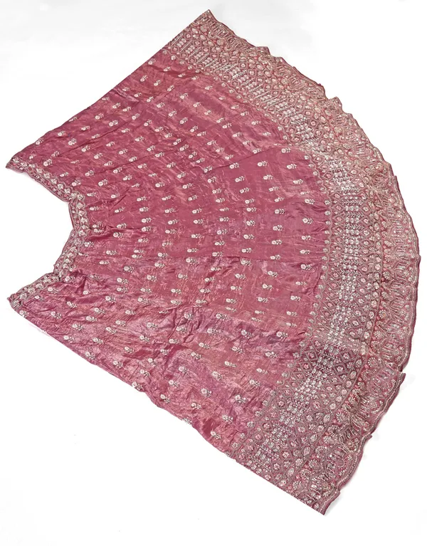 Pink_Ultra_Satin_&_Net_Semi-Stitched_Lehenga_Set_For_Women