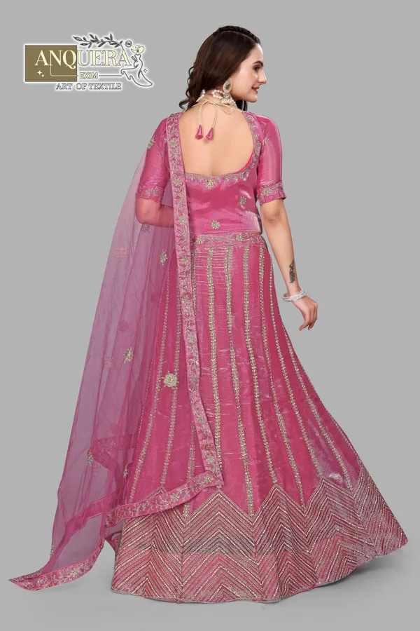 Pink_Ultra_Satin_&_Net_Semi-Stitched_Lehenga_Set_For_Women