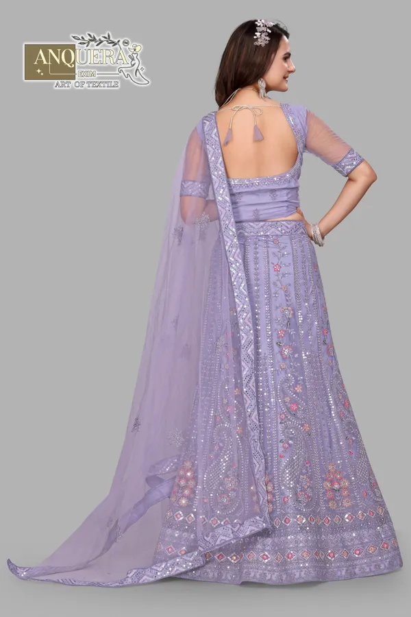 Lavender_Ultra_Satin_&_Net_Semi-Stitched_Lehenga_Set_For_Women