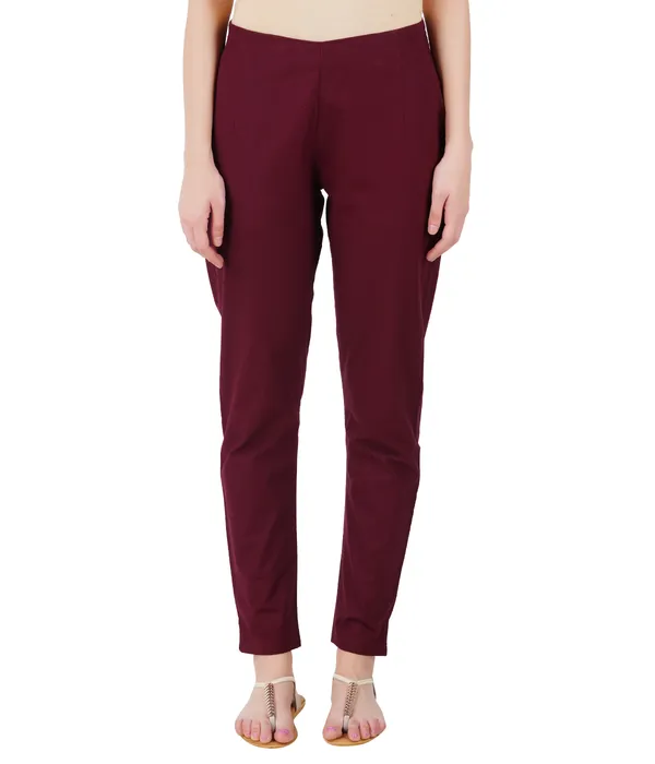 Cigarette_Pant-Burgundy_Maroon