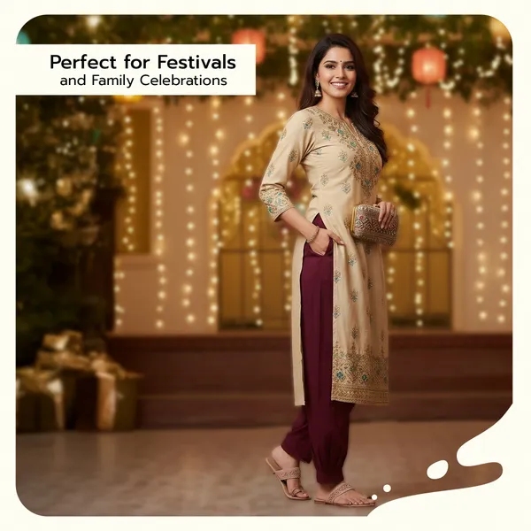 Off_White_Cotton_Afghani_Salwar_Pant_with_Lace_Embroidery_for_Women__�_Elastic_Waist,_Comfortable_Loose_Fit_Bottoms_for_Casual,_Ethnic_-_All_Day_Comfort_Wear_with_Drawstring