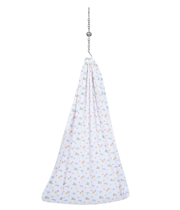 Multicolor_100%_Soft_&_Strong_Cotton_Baby_Cradle_Cloth_Only_(Thottil_Hanging_Swing_Jhula_Uyyala)_-_New_Born_|_0-3_Years|_Large_Width_For_Heavy_And_Tall_Babies