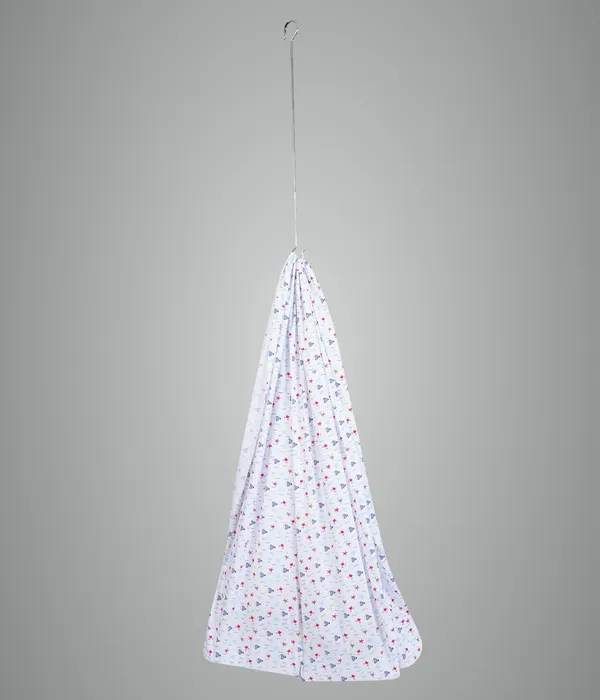 Multicolor_100%_Soft_&_Strong_Cotton_Baby_Cradle_Cloth_Only_(Thottil_Hanging_Swing_Jhula_Uyyala)_-_New_Born_|_0-3_Years|_Large_Width_For_Heavy_And_Tall_Babies