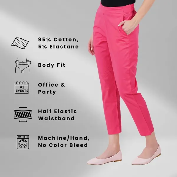Paradise_Pink_Cotton_Lycra_Stretch_Tech_Pants_For_Women_-_Ankle_Length_Solid_Trousers_With_2_Side_Pockets_-_Stylish_For_Office,_College,Work