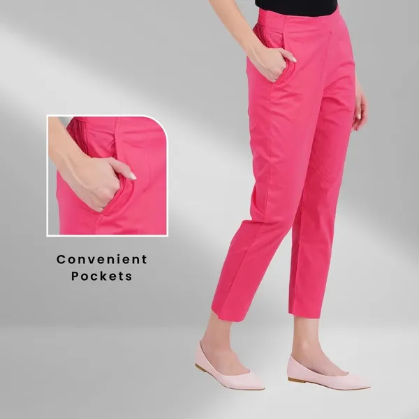 Paradise_Pink_Cotton_Lycra_Stretch_Tech_Pants_For_Women_-_Ankle_Length_Solid_Trousers_With_2_Side_Pockets_-_Stylish_For_Office,_College,Work