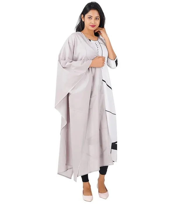 Alloy_Grey_Soft_100%_Cotton_Dupatta_-_Breathable_Plain_Solid_Colours_For_Women_-_25_Meter_Stylish_Lightweight_Shawl/Scarf_For_Everyday_Use