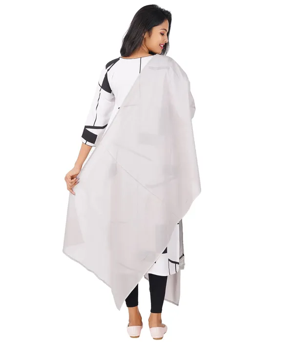 Alloy_Grey_Soft_100%_Cotton_Dupatta_-_Breathable_Plain_Solid_Colours_For_Women_-_25_Meter_Stylish_Lightweight_Shawl/Scarf_For_Everyday_Use