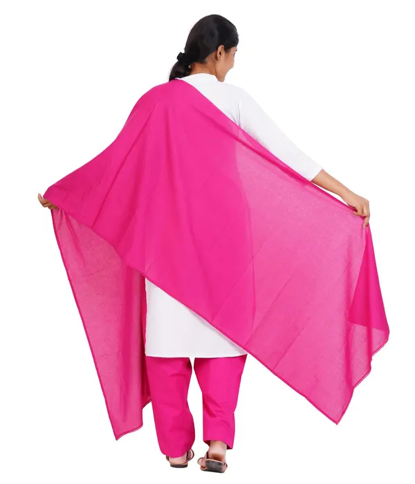 Apple_Peach_Soft_100%_Cotton_Dupatta_-_Breathable_Plain_Solid_Colours_For_Women_-_25_Meter_Stylish_Lightweight_Shawl/Scarf_For_Everyday_Use