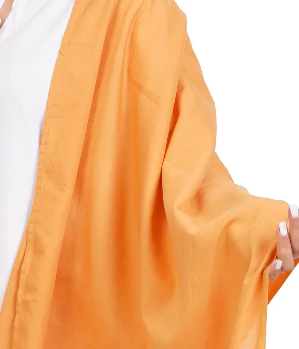 Mustard_Yellow_Soft_100%_Cotton_Dupatta_-_Breathable_Plain_Solid_Colours_For_Women_-_25_Meter_Stylish_Lightweight_Shawl/Scarf_For_Everyday_Use