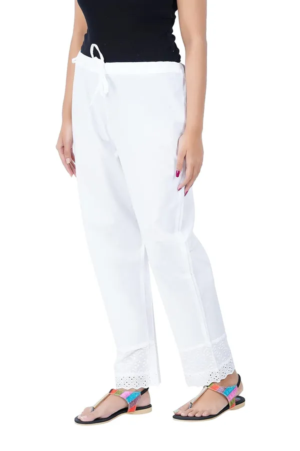 Blanco_White_Ethnic_Hokaba_Work_100%_Cotton_Pant_For_Women,_Crafted_Stylish_Trouser,_Drawstring_Comfort_-_For_Office,_Party_&_Outdoor_Wear