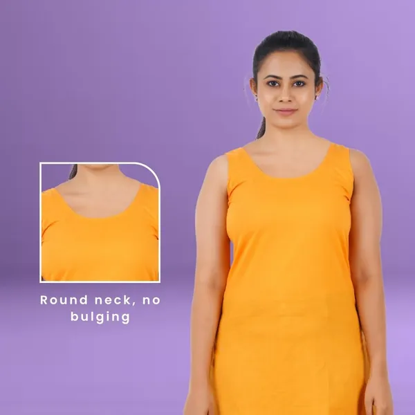 Apricot_Orange_Full_Knee_Length_Cotton_Camisole_Inner_Long_Slip_For_Women_-_Firm_Not_Stretchable_Slip_Lining_For_Kurti_And_Chikankari_Suits/Tops_-_Suits_Summer_And_Winter