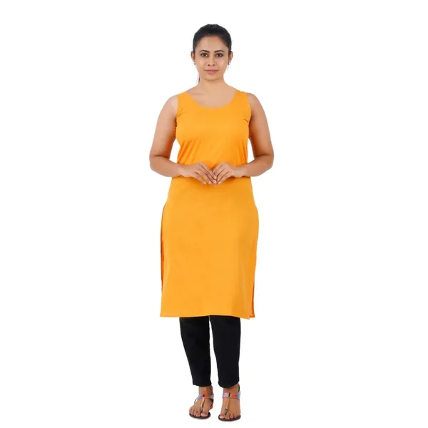 Apricot_Orange_Full_Knee_Length_Cotton_Camisole_Inner_Long_Slip_For_Women_-_Firm_Not_Stretchable_Slip_Lining_For_Kurti_And_Chikankari_Suits/Tops_-_Suits_Summer_And_Winter