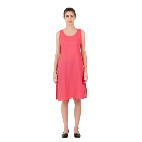Apple_Peach_Full_Knee_Length_Cotton_Camisole_Inner_Long_Slip_For_Women_-_Firm_Not_Stretchable_Slip_Lining_For_Kurti_And_Chikankari_Suits/Tops_-_Suits_Summer_And_Winter