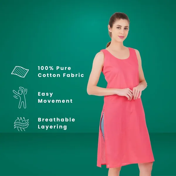 Apple_Peach_Full_Knee_Length_Cotton_Camisole_Inner_Long_Slip_For_Women_-_Firm_Not_Stretchable_Slip_Lining_For_Kurti_And_Chikankari_Suits/Tops_-_Suits_Summer_And_Winter