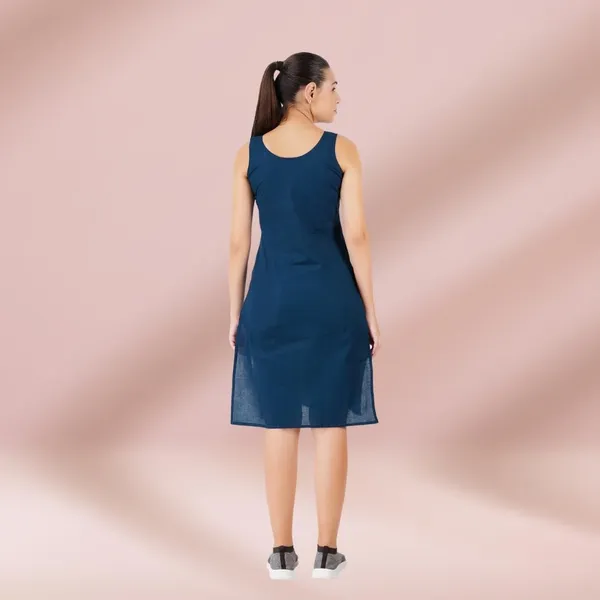 Bottle_Green_Full_Knee_Length_Cotton_Camisole_Inner_Long_Slip_For_Women_-_Firm_Not_Stretchable_Slip_Lining_For_Kurti_And_Chikankari_Suits/Tops_-_Suits_Summer_And_Winter