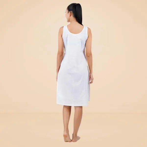 Blanco_White_Full_Knee_Length_Cotton_Camisole_Inner_Long_Slip_For_Women_-_Firm_Not_Stretchable_Slip_Lining_For_Kurti_And_Chikankari_Suits/Tops_-_Suits_Summer_And_Winter