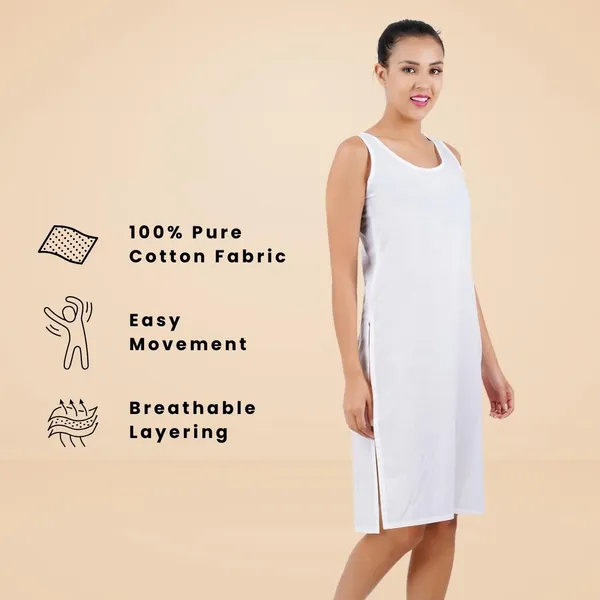 Blanco_White_Full_Knee_Length_Cotton_Camisole_Inner_Long_Slip_For_Women_-_Firm_Not_Stretchable_Slip_Lining_For_Kurti_And_Chikankari_Suits/Tops_-_Suits_Summer_And_Winter