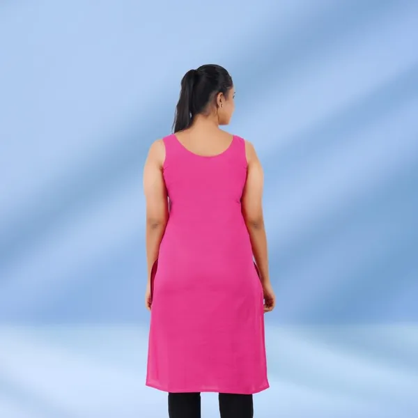 Hot_Pink_Full_Knee_Length_Cotton_Camisole_Inner_Long_Slip_For_Women_-_Firm_Not_Stretchable_Slip_Lining_For_Kurti_And_Chikankari_Suits/Tops_-_Suits_Summer_And_Winter