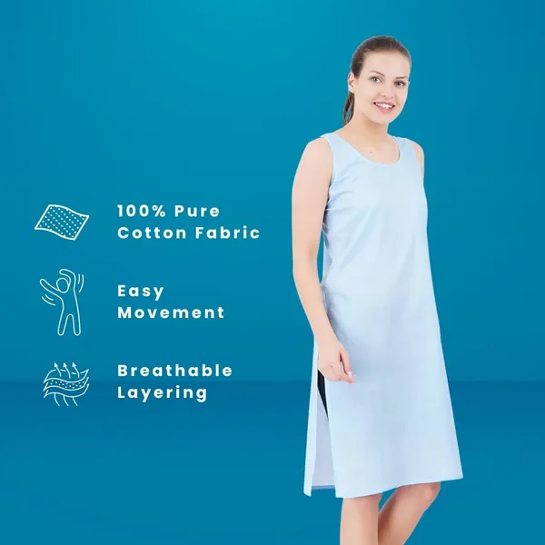 Light_Blue_Full_Knee_Length_Cotton_Camisole_Inner_Long_Slip_For_Women_-_Firm_Not_Stretchable_Slip_Lining_For_Kurti_And_Chikankari_Suits/Tops_-_Suits_Summer_And_Winter