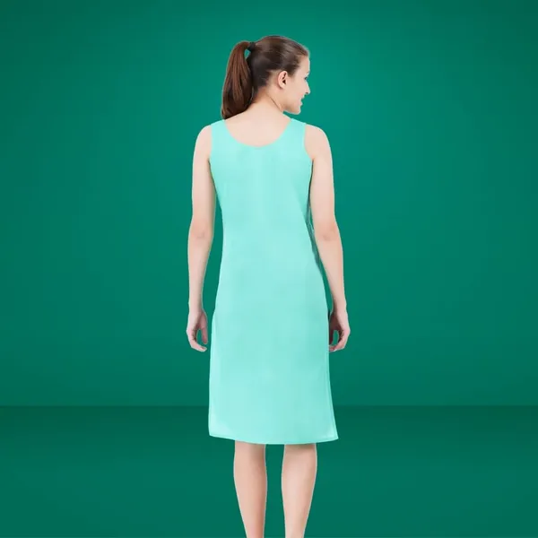 Light_Green_Full_Knee_Length_Cotton_Camisole_Inner_Long_Slip_For_Women_-_Firm_Not_Stretchable_Slip_Lining_For_Kurti_And_Chikankari_Suits/Tops_-_Suits_Summer_And_Winter