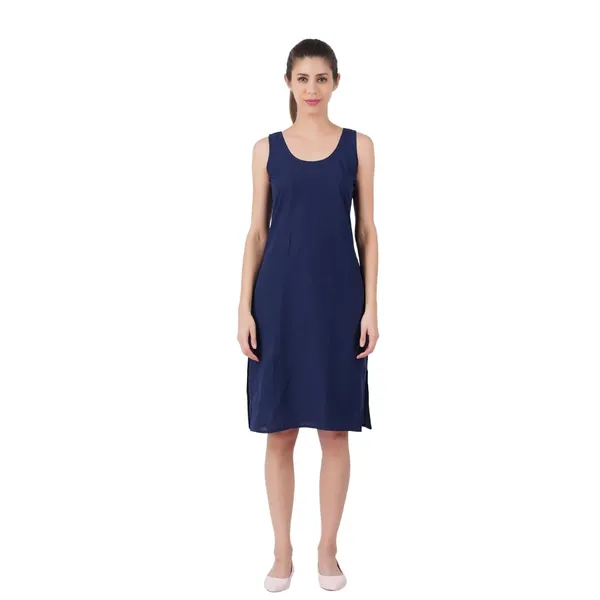 Midnight_Blue_Full_Knee_Length_Cotton_Camisole_Inner_Long_Slip_For_Women_-_Firm_Not_Stretchable_Slip_Lining_For_Kurti_And_Chikankari_Suits/Tops_-_Suits_Summer_And_Winter