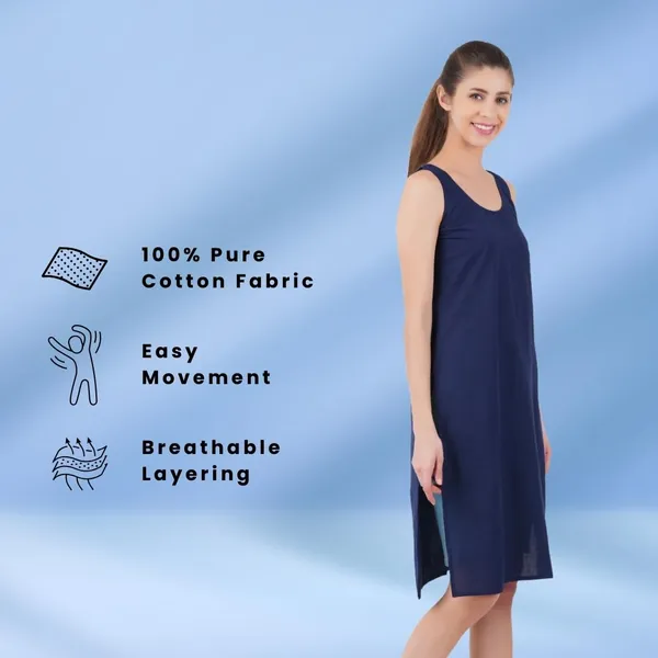 Midnight_Blue_Full_Knee_Length_Cotton_Camisole_Inner_Long_Slip_For_Women_-_Firm_Not_Stretchable_Slip_Lining_For_Kurti_And_Chikankari_Suits/Tops_-_Suits_Summer_And_Winter
