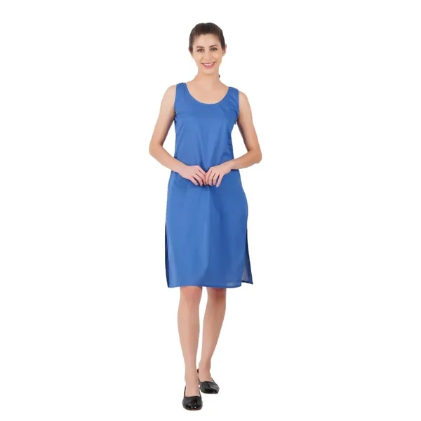 Plum_Blue_Full_Knee_Length_Cotton_Camisole_Inner_Long_Slip_For_Women_-_Firm_Not_Stretchable_Slip_Lining_For_Kurti_And_Chikankari_Suits/Tops_-_Suits_Summer_And_Winter
