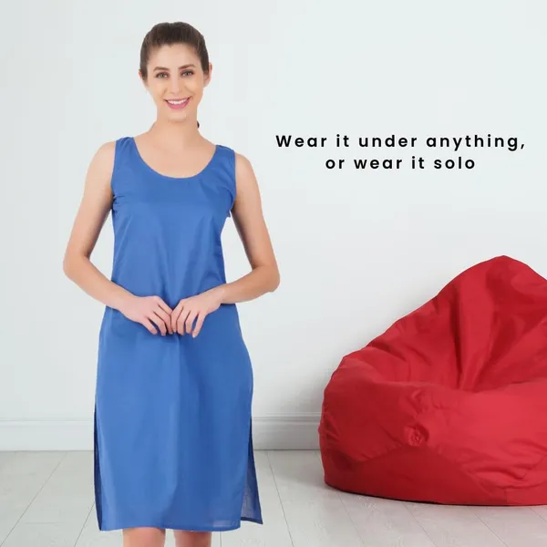 Plum_Blue_Full_Knee_Length_Cotton_Camisole_Inner_Long_Slip_For_Women_-_Firm_Not_Stretchable_Slip_Lining_For_Kurti_And_Chikankari_Suits/Tops_-_Suits_Summer_And_Winter