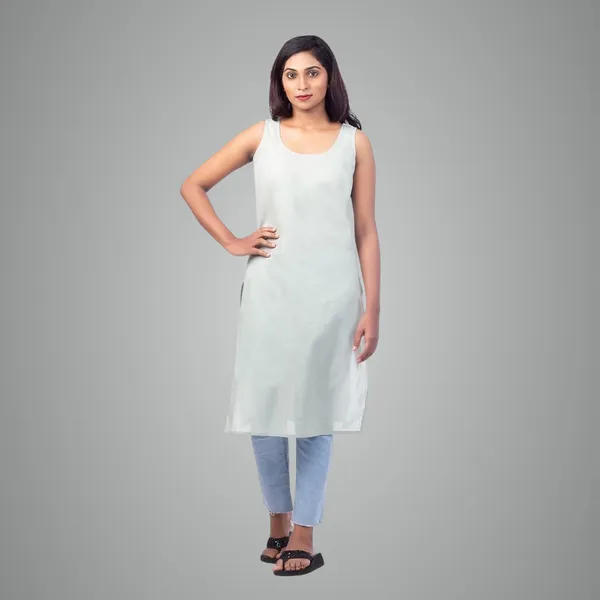 Pista_Full_Knee_Length_Cotton_Camisole_Inner_Long_Slip_For_Women_-_Firm_Not_Stretchable_Slip_Lining_For_Kurti_And_Chikankari_Suits/Tops_-_Suits_Summer_And_Winter