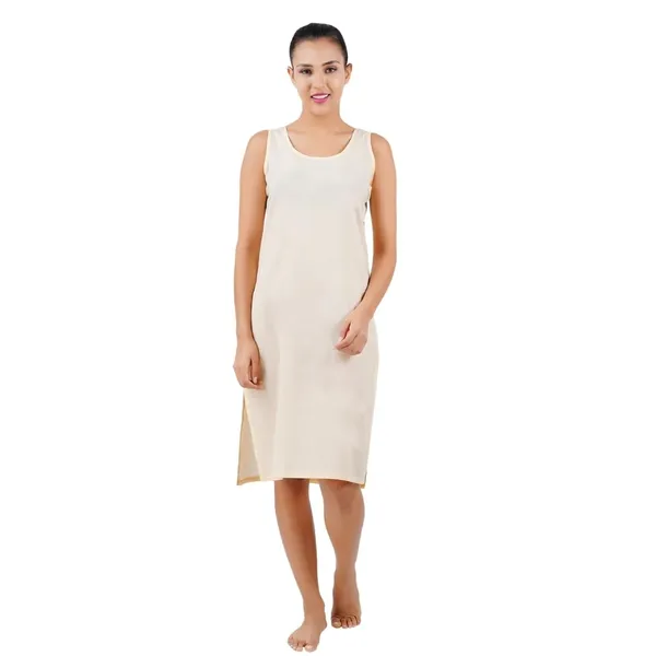 Skin_Full_Knee_Length_Cotton_Camisole_Inner_Long_Slip_For_Women_-_Firm_Not_Stretchable_Slip_Lining_For_Kurti_And_Chikankari_Suits/Tops_-_Suits_Summer_And_Winter