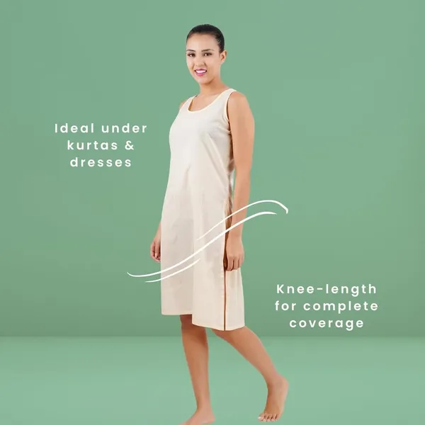 Skin_Full_Knee_Length_Cotton_Camisole_Inner_Long_Slip_For_Women_-_Firm_Not_Stretchable_Slip_Lining_For_Kurti_And_Chikankari_Suits/Tops_-_Suits_Summer_And_Winter