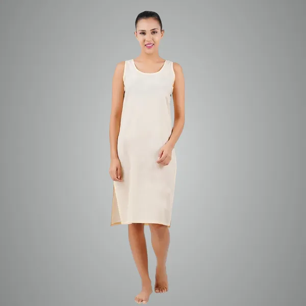 Skin_Full_Knee_Length_Cotton_Camisole_Inner_Long_Slip_For_Women_-_Firm_Not_Stretchable_Slip_Lining_For_Kurti_And_Chikankari_Suits/Tops_-_Suits_Summer_And_Winter