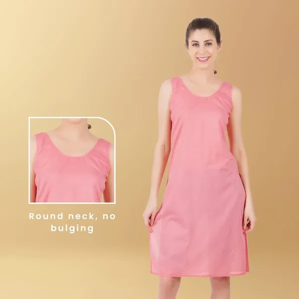 Shell_Pink_Full_Knee_Length_Cotton_Camisole_Inner_Long_Slip_For_Women_-_Firm_Not_Stretchable_Slip_Lining_For_Kurti_And_Chikankari_Suits/Tops_-_Suits_Summer_And_Winter