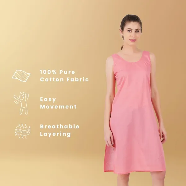 Shell_Pink_Full_Knee_Length_Cotton_Camisole_Inner_Long_Slip_For_Women_-_Firm_Not_Stretchable_Slip_Lining_For_Kurti_And_Chikankari_Suits/Tops_-_Suits_Summer_And_Winter