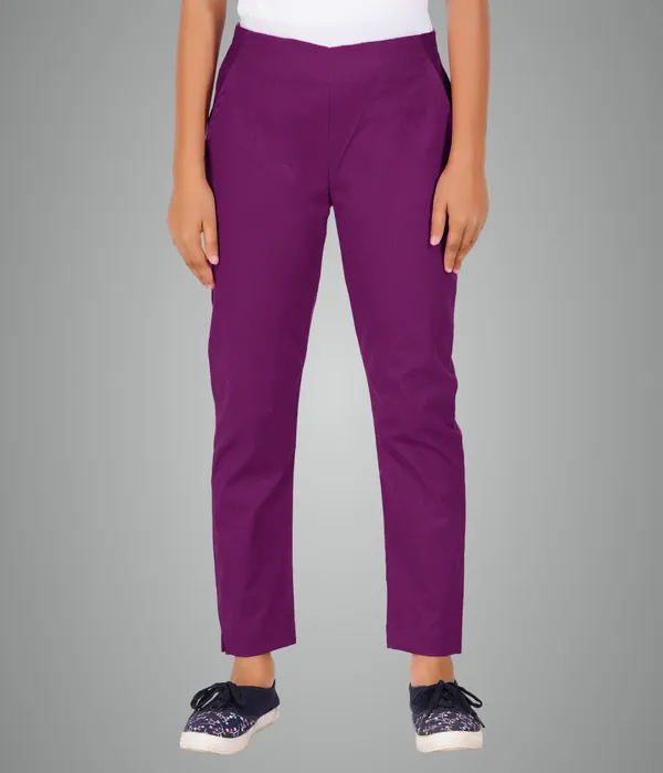 Beetroot_Cigarette_Pant_For_Girls
