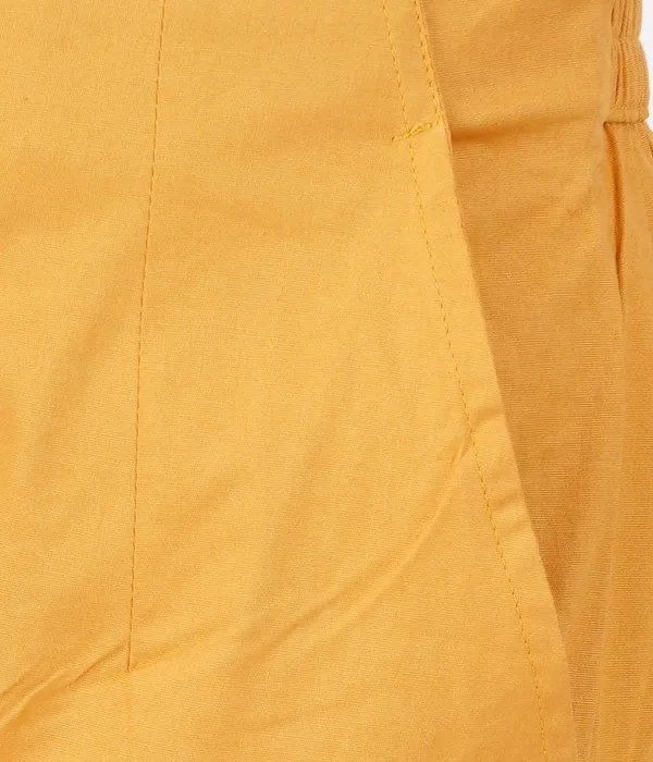 Honey_Mustard_Girls_Cotton_Pants_-_Stretchable_-Solid_Cigarette/Pencil_Style_-Ankle_Fit_-Outdoor_|_School_Wear