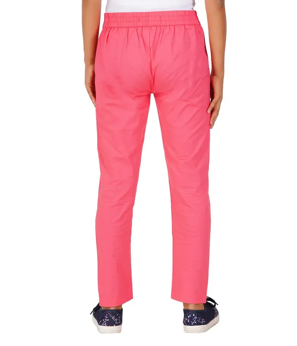 Paradise_Pink_Girls_Cotton_Pants_-_Stretchable_-Solid_Cigarette/Pencil_Style_-Ankle_Fit_-Outdoor_|_School_Wear